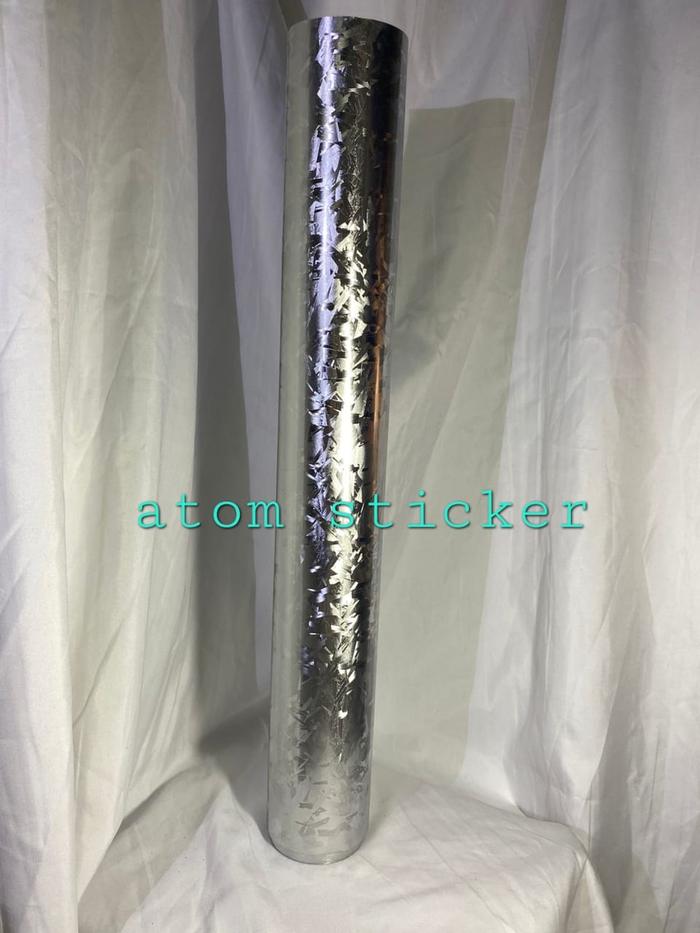 Gambar Sticker Carbon Forged 1w (mtr) - Silver dari Atom Sticker undefined Tokopedia