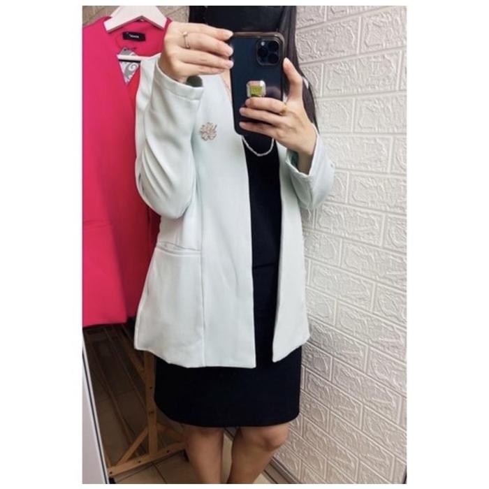 Gambar Blazer Viral Premium Asw_Outfit - 220 mint, M dari toko padhit undefined Tokopedia