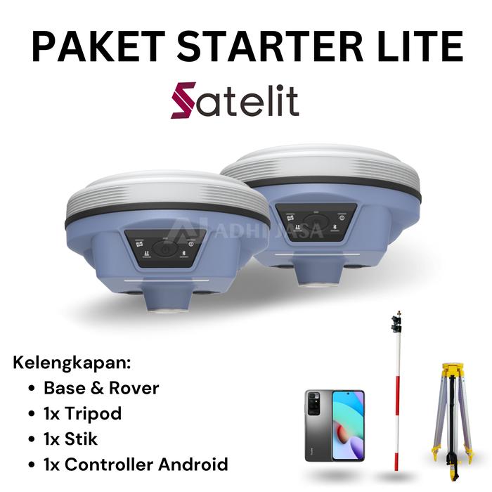 Gambar GNSS GEODETIK GPS RTK Satelit S1 Statik Base Rover - Starter Lite dari CV ADHI JASA undefined Tokopedia