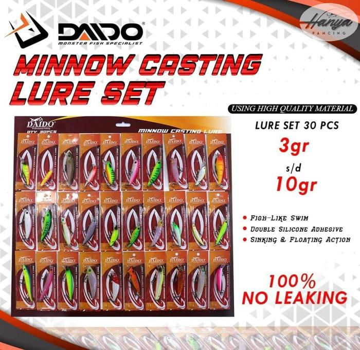 Gambar Minnow Fishing Casting Lure Daido Harga Untuk 1 Umpan dari Hanya Pancing Store undefined Tokopedia