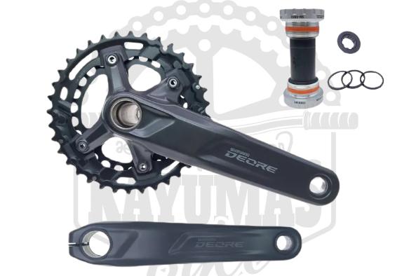 Jual CRANK SET SHIMANO DEORE FC M5100 36 26T 11 SPEED Kota