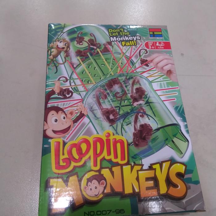 Gambar Mainan Loopin Monkeys Board Game Family dari Warunk Kiki undefined Tokopedia