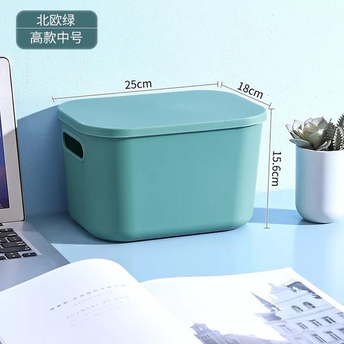 Gambar Plastic Storage Box Tempat Penyimpanan Serbaguna Warna Warni Tutup dari Hallo Living undefined 5 Tokopedia