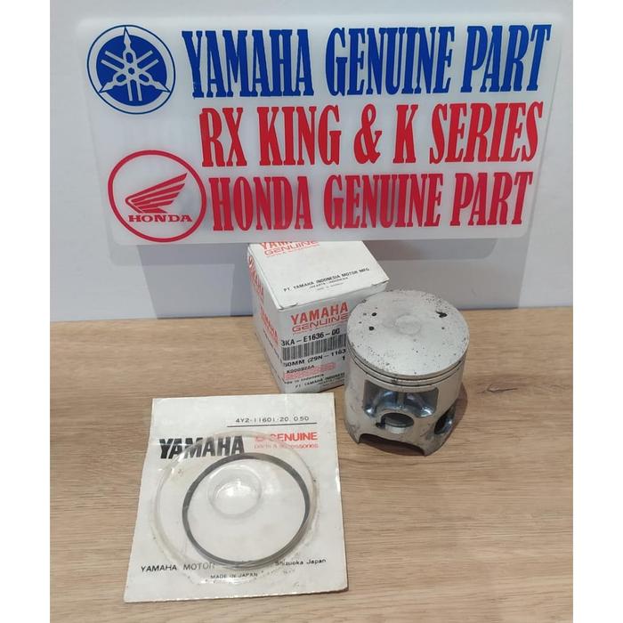 Gambar PISTON SEHER RING RX KING 29N 3KA-E1636-00 4Y2-11601-20 OS 50 ORIGINAL dari RX KING & K SERIES undefined Tokopedia