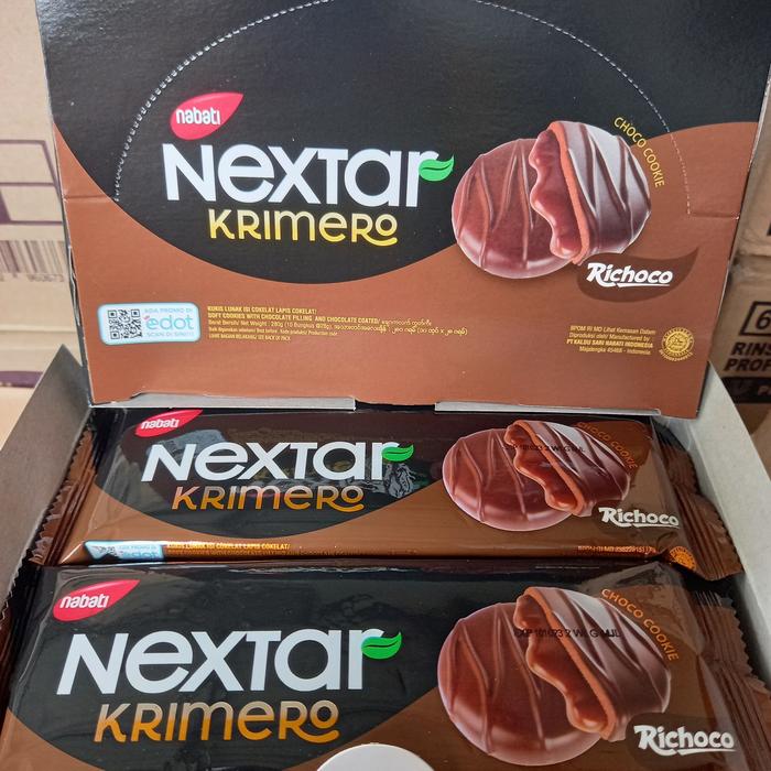 Gambar nextar krimero choco cookie ( 1box isi 10pcs) dari sembakohoki_NEW undefined Tokopedia
