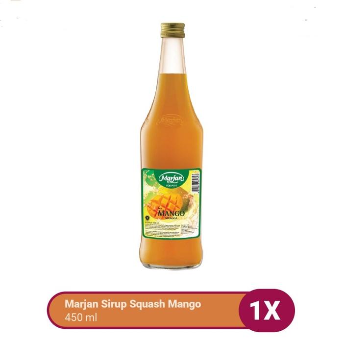 Gambar SIRUP MARJAN SQUASH FRUIT PUNCH 450ML - MANGO dari LATTEBLESS undefined Tokopedia