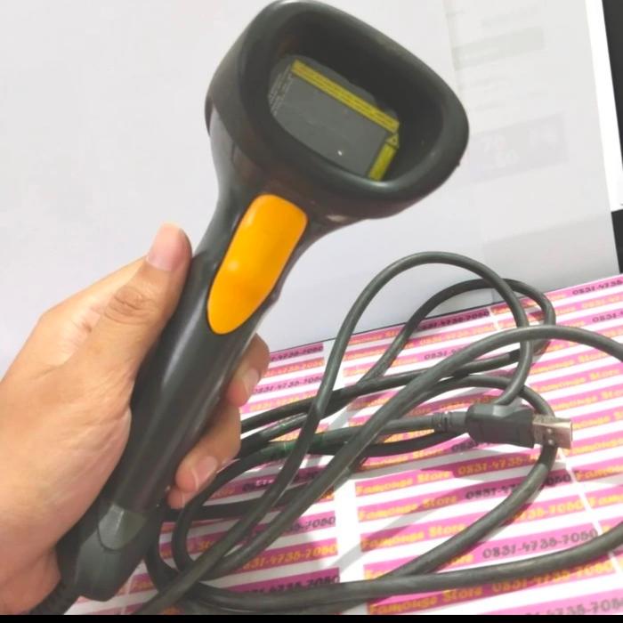 Gambar Scanner barcode symbol duduk/ tembak bekas - LS2208 dari famouss stores undefined Tokopedia