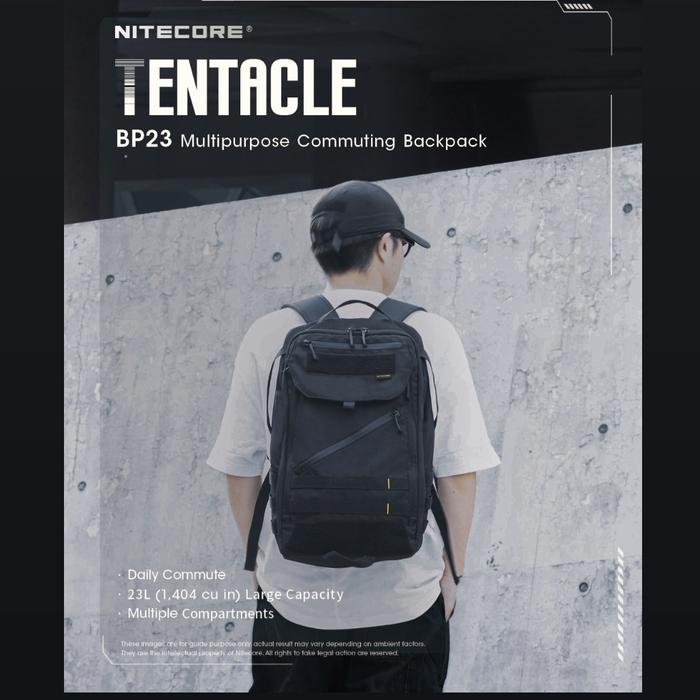 Gambar Backpack Commuting Multipurpose Tentecle Nitecore BP23 dari Shop Senter Aksesoris undefined Tokopedia