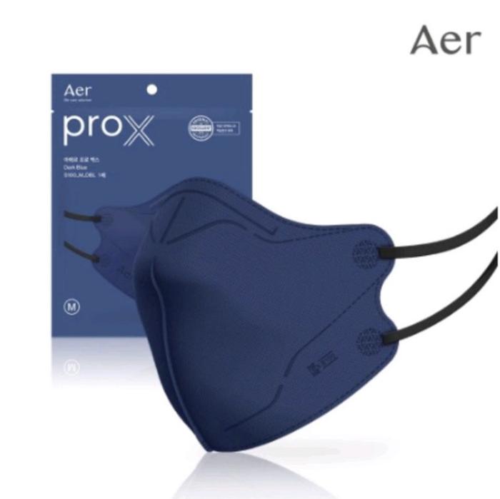 Gambar Aer Pro X Mask Korean Premium Masker 4 Ply MB Filter Ori Korea - Dark blue, S dari Vinrose.id undefined Tokopedia