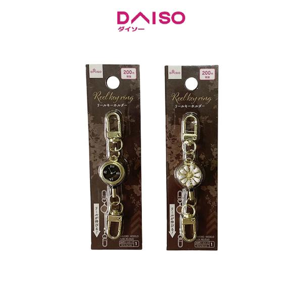 Gambar Daiso Reel Key Ring-Flower - Clock - - Flower dari Daiso Japan Official Store undefined Tokopedia
