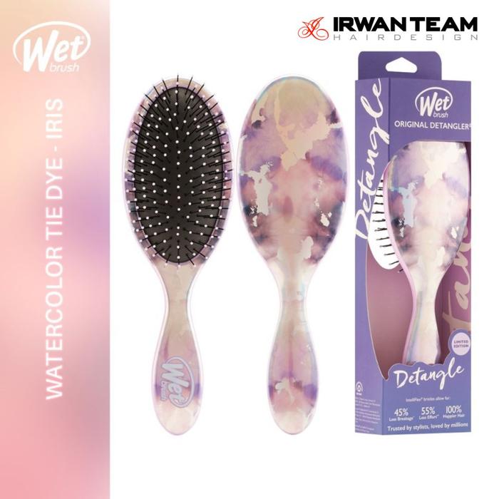 Gambar The Wet Brush Original Detangler Watercolor Tie Dye - Iris dari Irwan Team undefined Tokopedia