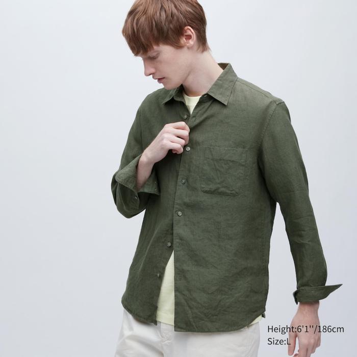 kemeja basic uniqlo