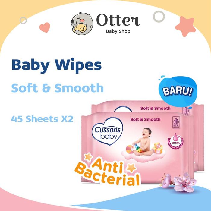 Gambar Cussons Baby Wipes 50s / Tisu Tissue Basah - Biru Muda dari Otter Baby Shop undefined 2 Tokopedia