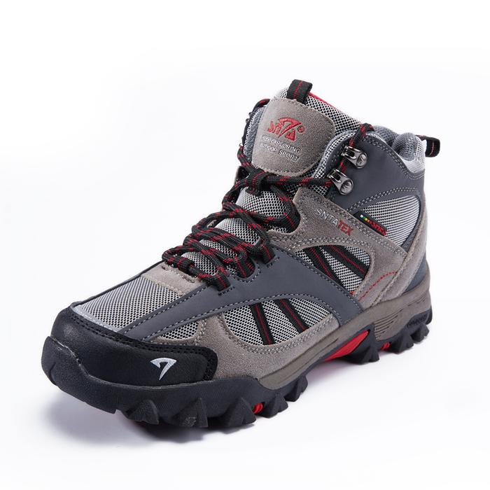 Gambar Sepatu Gunung Boot SNTA 481 493 Hiking Grey Red + Tali Cadangan 45 46 - 481GreyRed, 39 dari SNTA Outdoor undefined Tokopedia