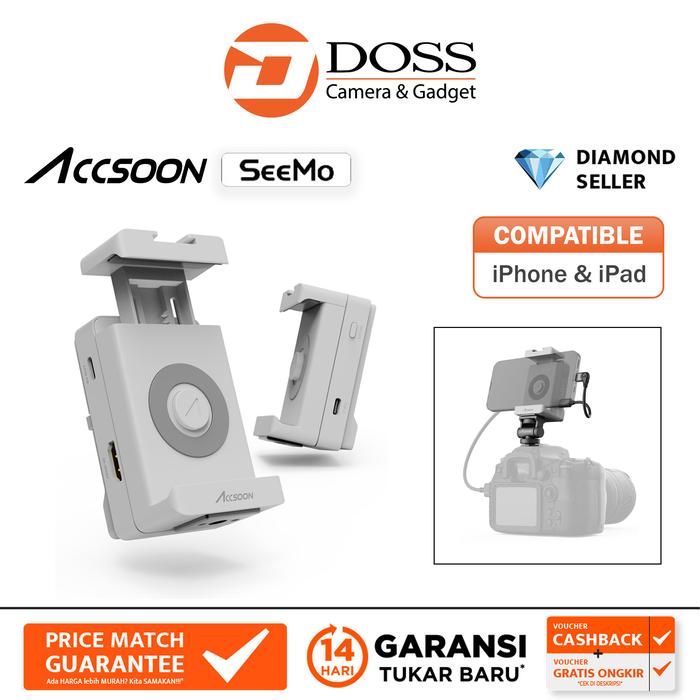 Gambar Accsoon SeeMo HDMI iOS/HDMI Smartphone Adapter - Unit Only dari DOSS Camera & Gadget undefined Tokopedia