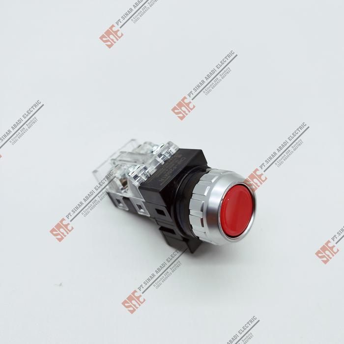 Gambar Push Button Selector Switch On Off Hanyoung AC 25mm - Merah dari PT Sinar Abadi Electric undefined Tokopedia