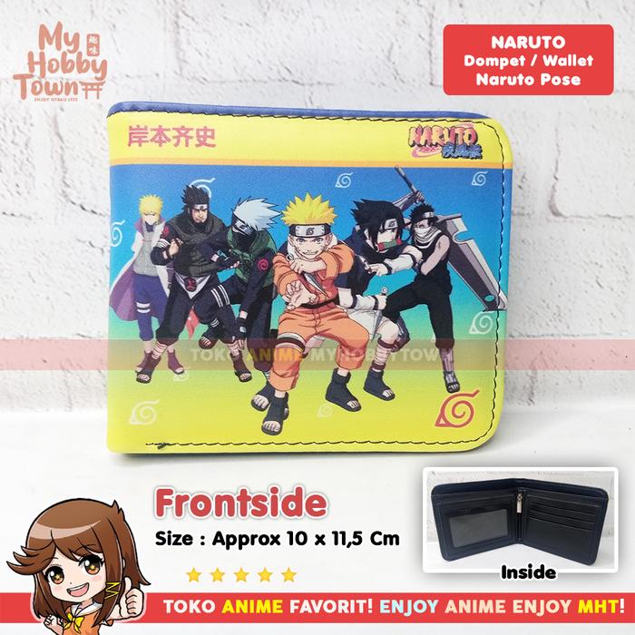 Gambar Dompet Anime Naruto Pose Sasuke Minato Zabuza Asuma Kakashi Hokage - Biru dari Toko Anime MyHobbyTown undefined Tokopedia