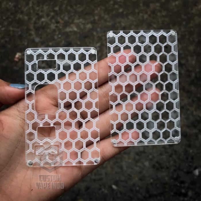 Gambar Custom Panel Door Pulse AIO Mini Motif Lubang - honeycomb, tombol kotak dari customvapeku undefined Tokopedia