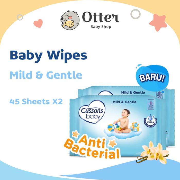 Gambar Cussons Baby Wipes 50s / Tisu Tissue Basah - Biru Muda dari Otter Baby Shop undefined 4 Tokopedia