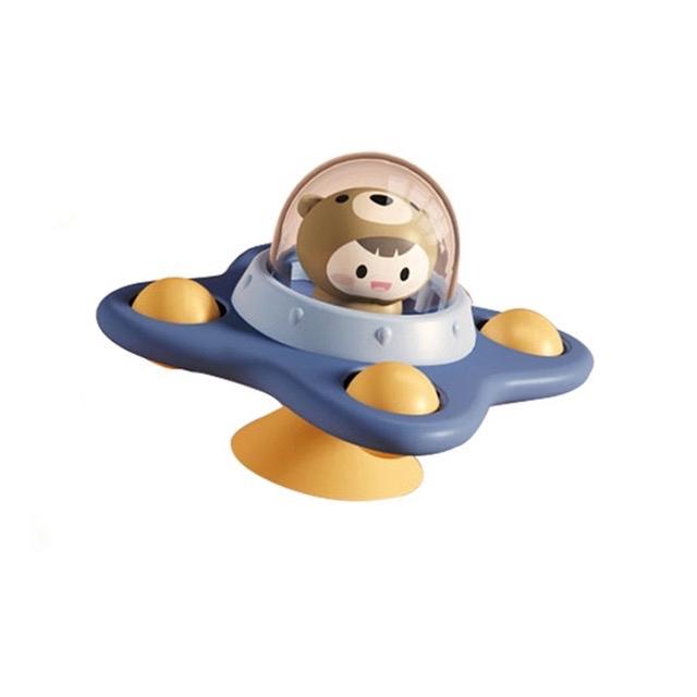 Gambar GARDEN BABY FIDGET SPINNER suction nempel kaca mainan bayi pesawat - UFO 4 Wing dari Clover Lynn Store undefined Tokopedia