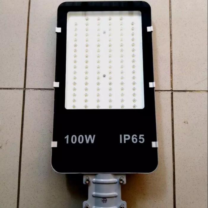 Gambar Lampu Jalan 100w Smd Led Lampu PJU 100 watt Jalan Street Light Tembak - Putih dari Cashplus undefined Tokopedia