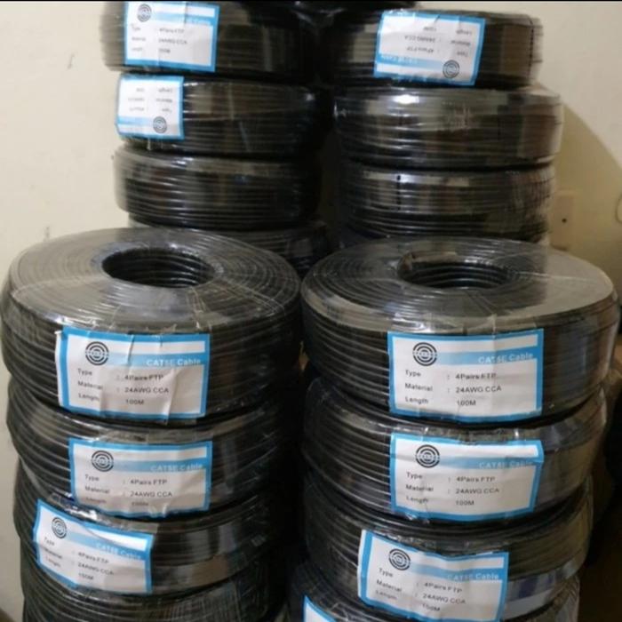 Gambar Kabel 100 Meter Spectra LAN UTP FTP Indoor Outdoor Cat5e - FTP Outdoor dari Bandung Online Pusat undefined Tokopedia