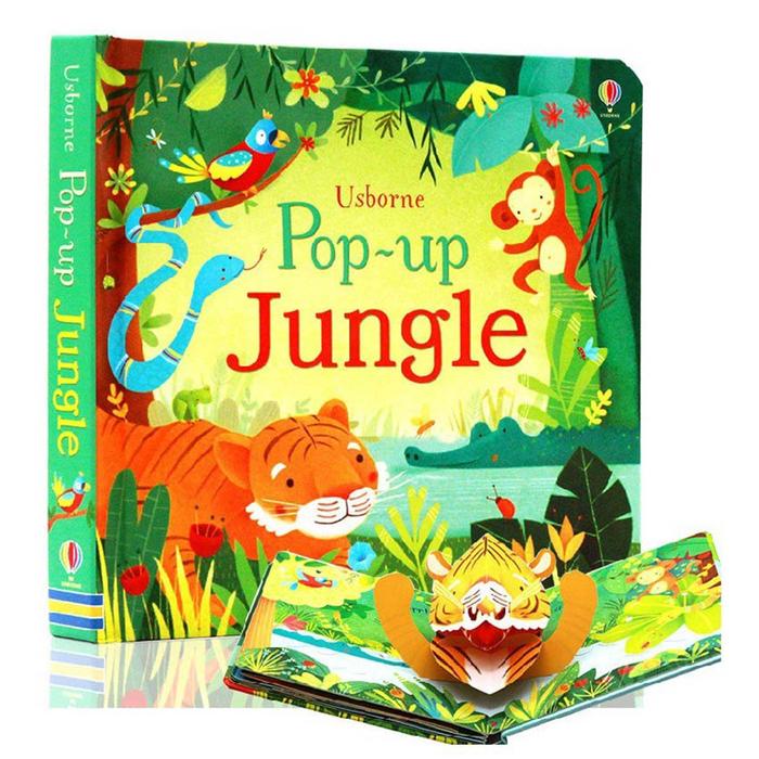 Gambar Usborne Pop Up Book Buku Edukasi Impor Anak Usborne Pop Up 3D Book - Jungle dari FunToys711 undefined Tokopedia