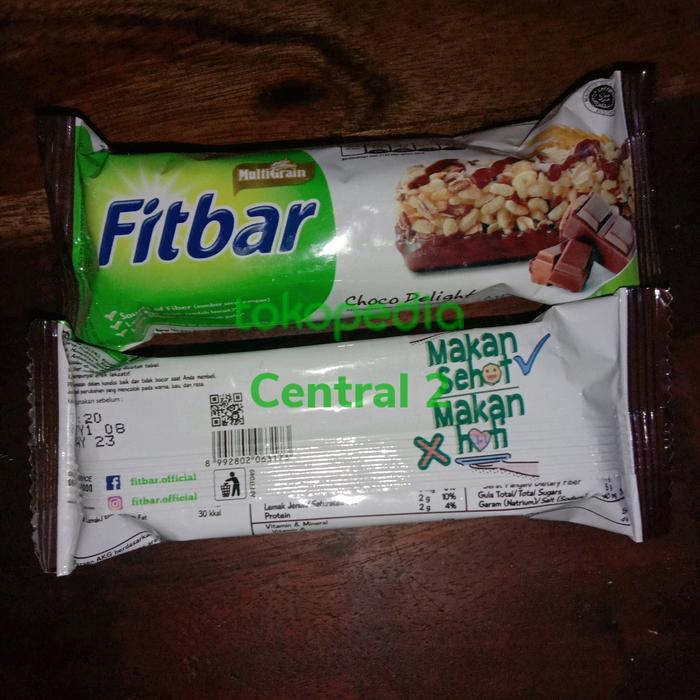 Gambar Fitbar Choco Delight 22gr, Fitbar Tiramisu Delight 22gr, Fitbar Perbox - Choco Delight dari Central 2 undefined Tokopedia