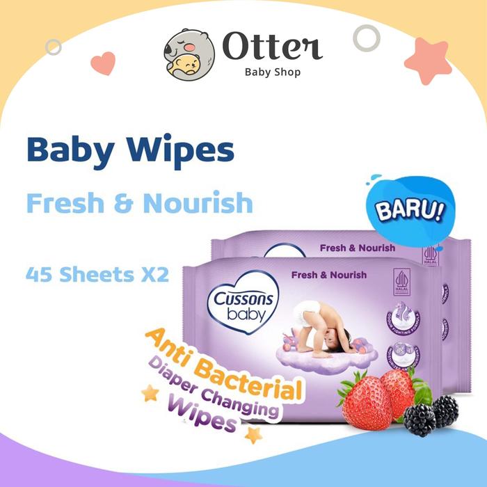 Gambar Cussons Baby Wipes 50s / Tisu Tissue Basah - Biru Muda dari Otter Baby Shop undefined 3 Tokopedia