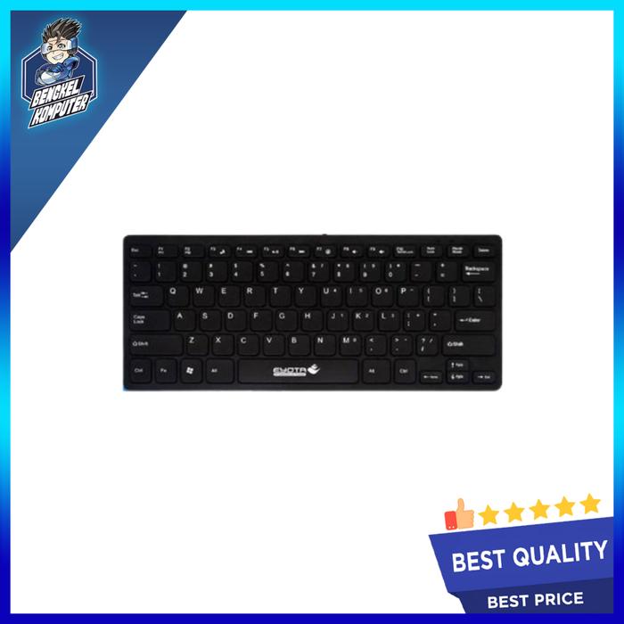 Gambar KEYBOARD MINI EYOTA S5500 BLACK dari bengkelkomputerptk undefined Tokopedia