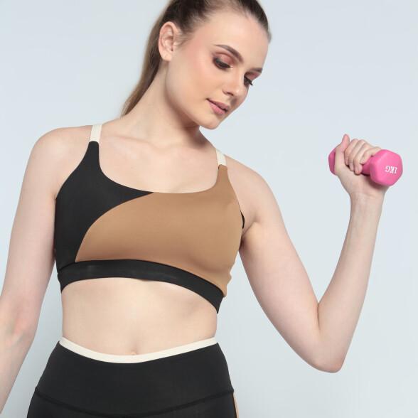 Gambar CoreNation Active Andretta Bra Premium - Brown, L dari CoreNation Active undefined Tokopedia