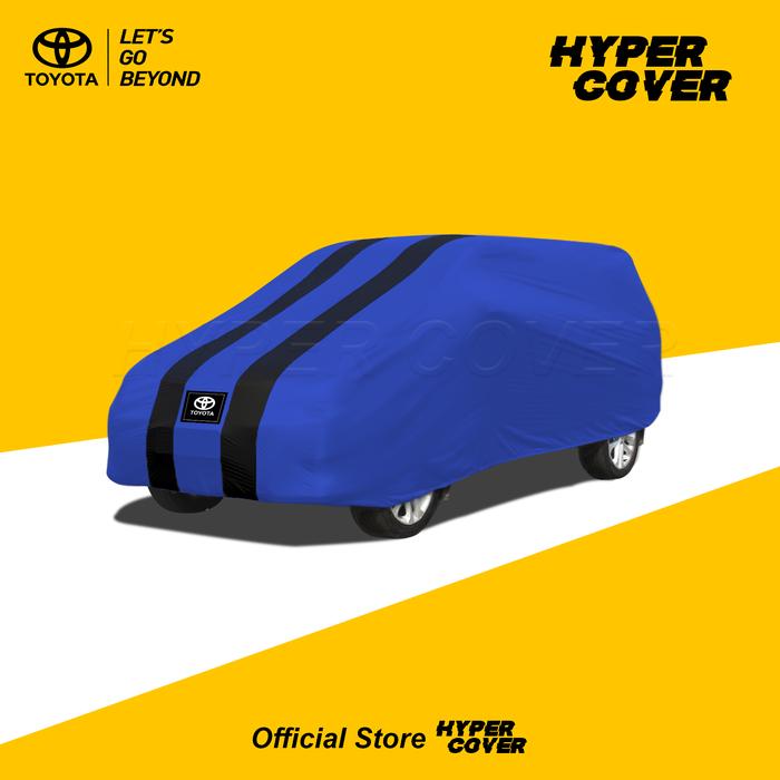Gambar Body Cover Sarung Mobil Innova Reborn Outdoor Waterproof - Biru 2 Hitam dari Hyper Cover undefined Tokopedia