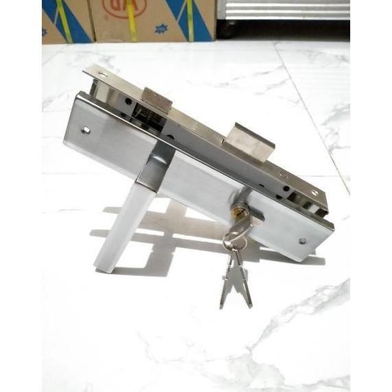 Gambar Handle pintu besar kunci pintu komplit minimalis - Kotak 03 dari RUM@H TEKNIK undefined Tokopedia