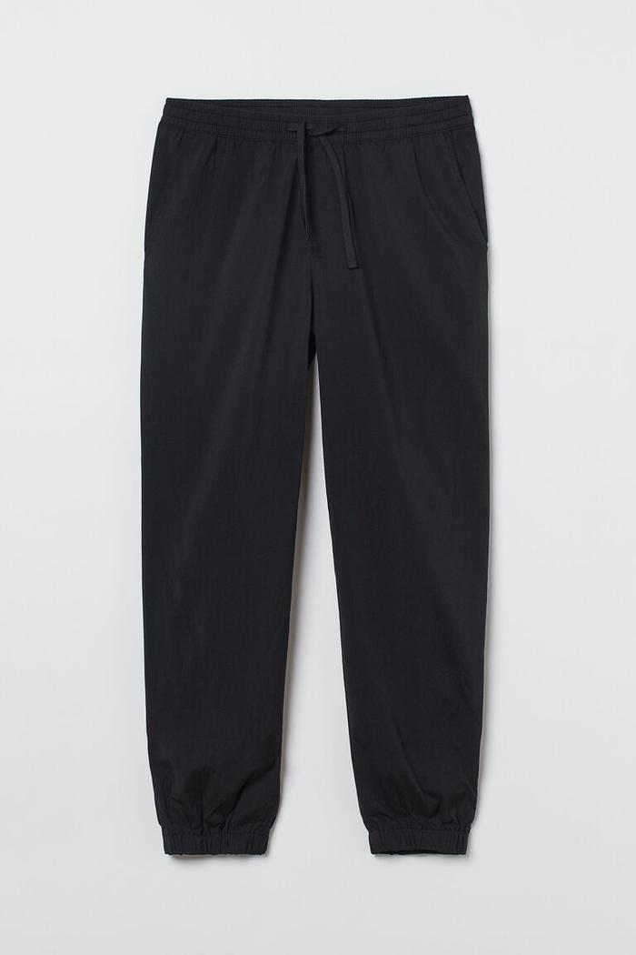 Gambar H&M Relaxed Fit Joggers - Black - XS dari DUPLOVE undefined Tokopedia