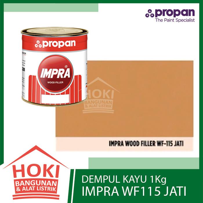 Gambar WOOD FILLER PROPAN IMPRA WF 115 1Kg Jati - Kamper - Plamir Dempul Kayu - WF-115 JATI dari HOKI Bangunan & Alat Listrik undefined Tokopedia
