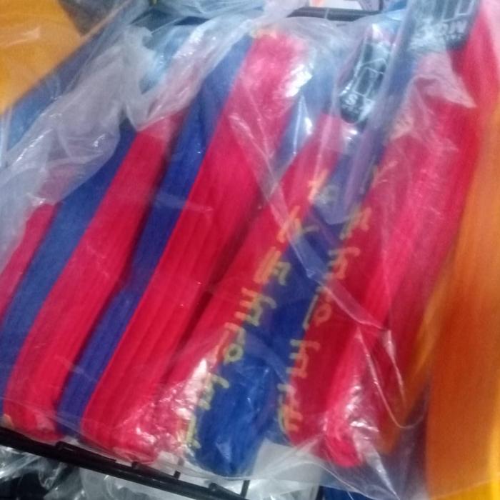 Gambar sabuk taekwondo strip kuning hijau - biru // merah dari DREAMFIGHTWIN undefined Tokopedia