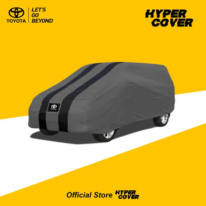 Gambar Body Cover Sarung Mobil Innova Reborn Outdoor Waterproof - Abu Tua 2 Hitam dari Hyper Cover undefined Tokopedia