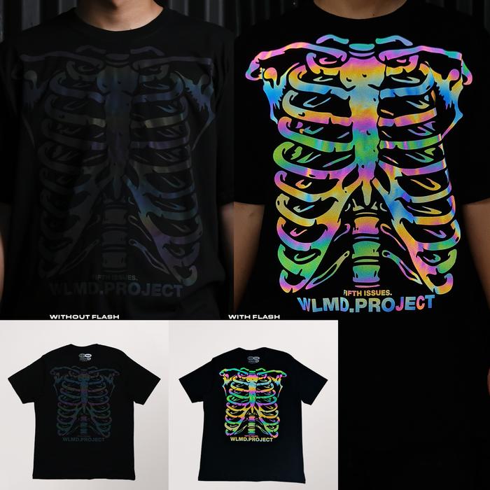 Gambar Wellmade Series 5.0 Rainbow | Kaos Menyala Reflective Rainbow - FifthIssue Blck, S dari Bikinbadjoe Official undefined Tokopedia