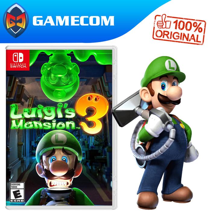 Lego Mario Gooigi Luigi Luigi's Mansion Game Nintendo Switch Di