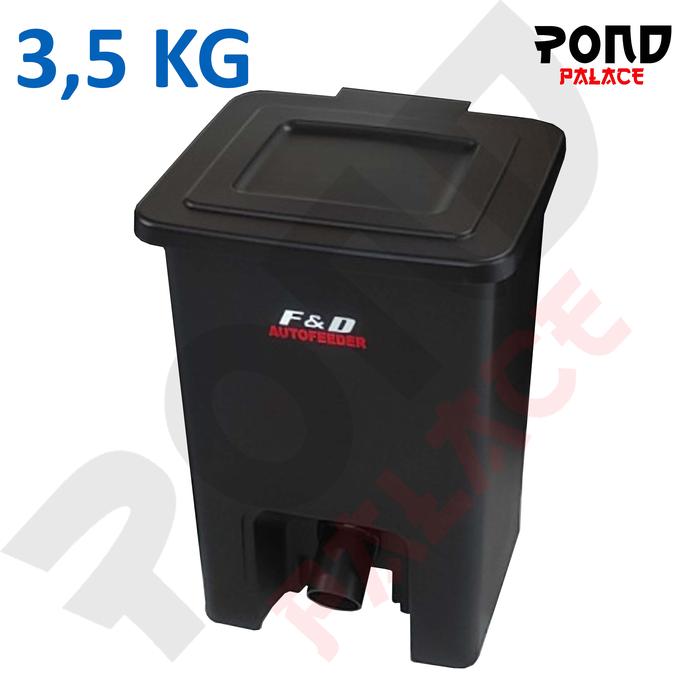 Gambar F&D Auto Feeder 3.5 Kg Pemberi Makan Ikan Otomatis - Hitam dari Pond Palace undefined Tokopedia