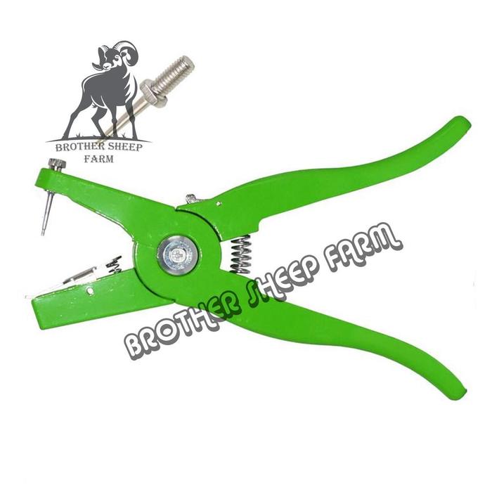 Gambar Tang Aplikator Ear Tag pliers Tanda Telinga Ternak Sapi Domba Kambing - Hijau dari penjarabatin undefined Tokopedia