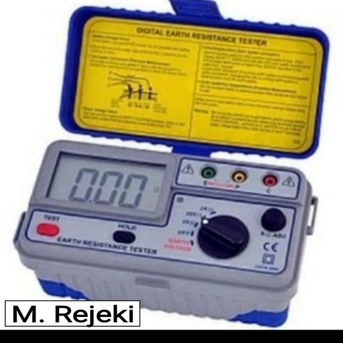 Gambar SEW 1120ER earth grounding tester 1120 ER alat cek ground tanah asli dari Tk makmur rejeki undefined Tokopedia