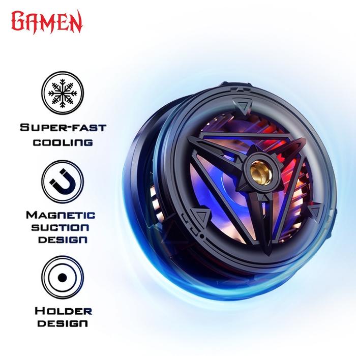 Gambar GAMEN Gaming Fancooler Radiator Coolingfan Smartphone Siberia II Black - GMR03 dari Gamen Fancooler Indonesia undefined Tokopedia