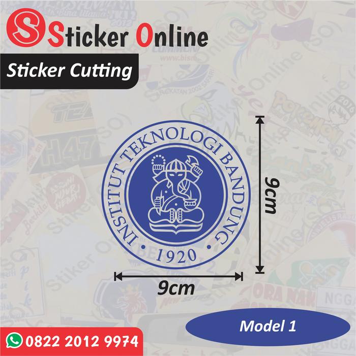 Gambar Stiker ITB University | Sticker Cutting Motor Mobil - Model 1, PutihReflectiv dari Sticker Online SO undefined Tokopedia
