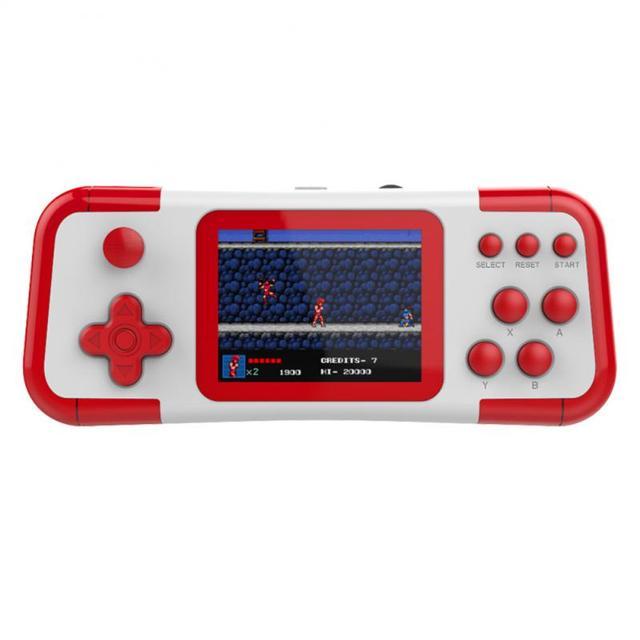 Gambar A12 Gameboy 3 Inch TFT Layar Warna Konsol Game Built-in 666 Games - Red-1 Player dari Star Banner Tech undefined Tokopedia