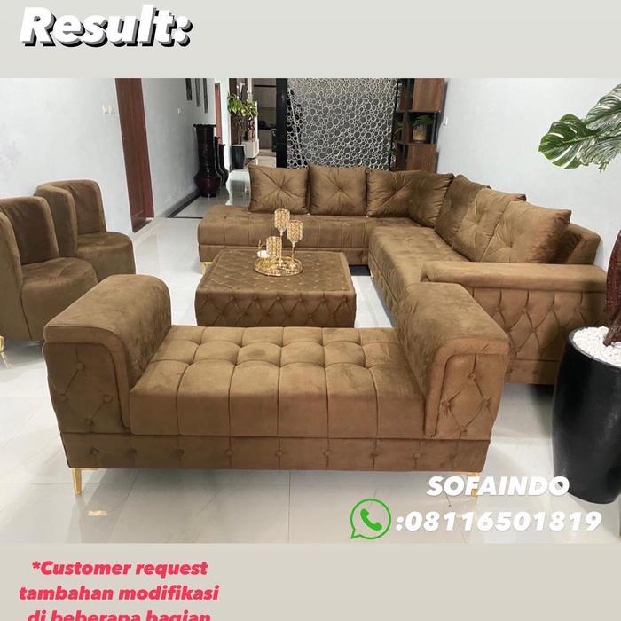 Gambar Custom Sofa Request model Cafe Hotel Resto Studio Murah dan Bagus dari sofaindo undefined Tokopedia
