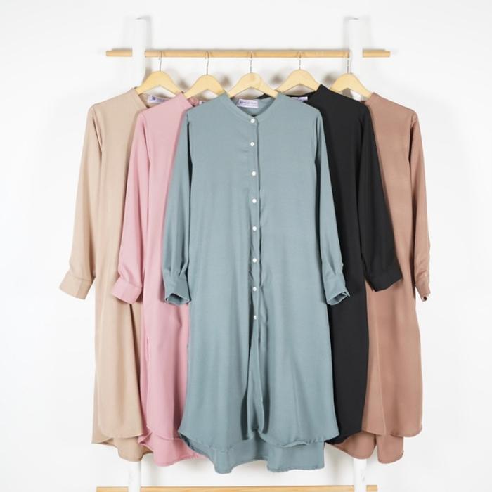 GLOSSY LONGSHIRT、PANTS(セットアップ) （シャイニーギャザー  