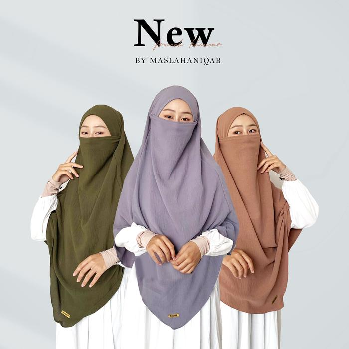 Jual NEW FRENCH KHIMAR by Maslahaniqab I DAILY FRENCH KHIMAR - choco - Kab.  Bandung - Maslahaniqab | Tokopedia