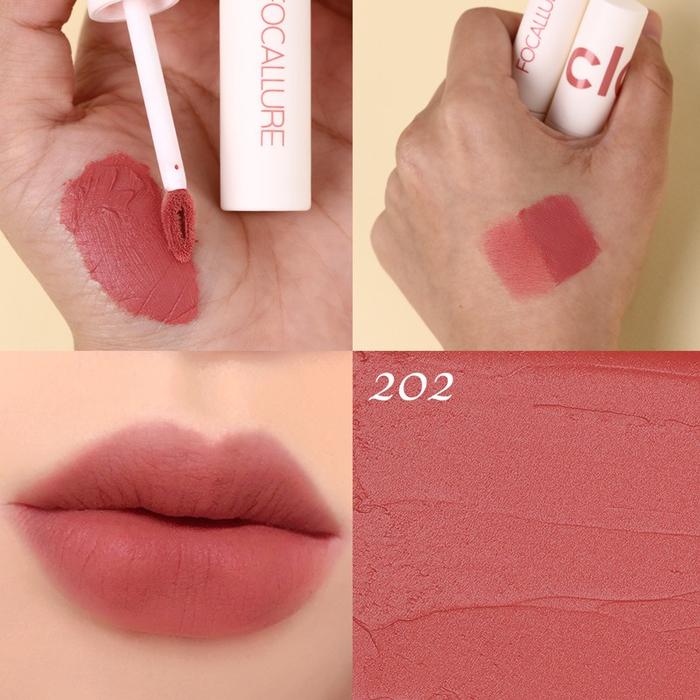 Gambar FOCALLURE Lips Cream Velvet-Mist Matte Clay FA179 - #202 dari FOCALLURE STORE_NEW undefined Tokopedia