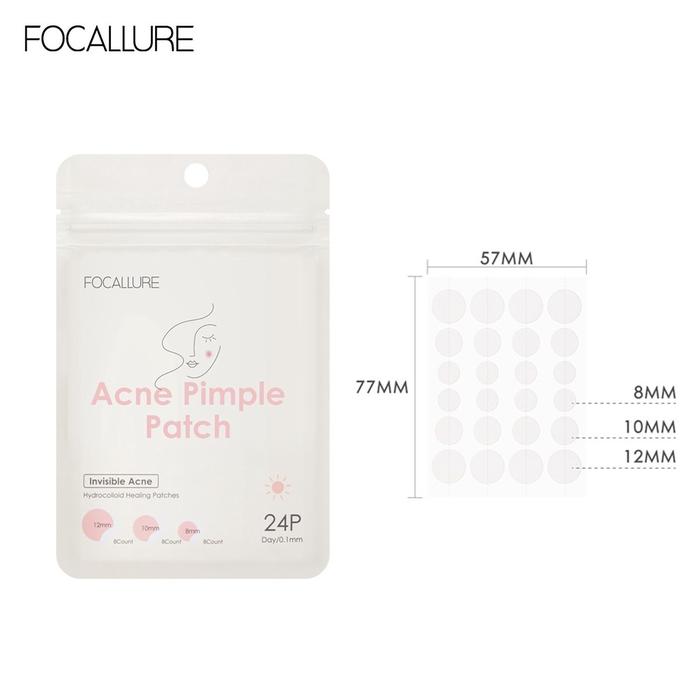 Gambar FOCALLURE ACNE PIMPLE PATCH FA186 DAY NIGHT 24 PCS JERAWAT - day 1 pcs dari DOMO idn undefined Tokopedia